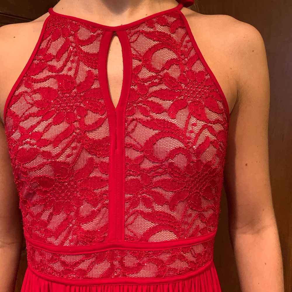 Red Holiday Gown